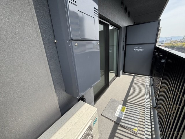 アーバネックス天満橋Frontのバルコニー