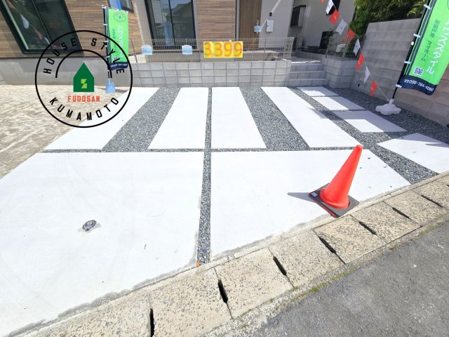 熊本市東区沼山津4丁目第1-1棟（1号棟）　の駐車場|駐車場になります。