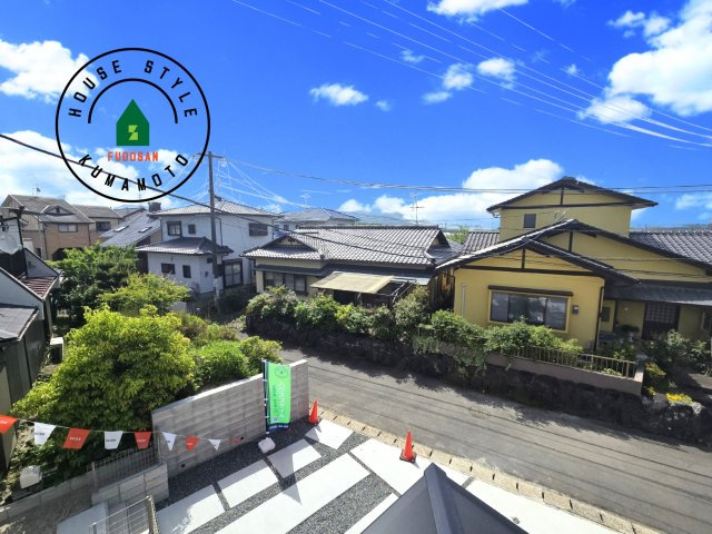 熊本市東区沼山津4丁目第1-1棟（1号棟）　の展望|窓から緑が見える物件も魅力的です。