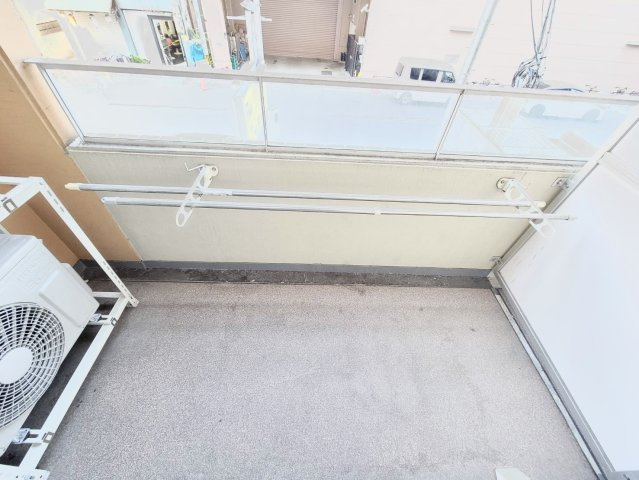 CITY　SPIRE難波プレミアのバルコニー