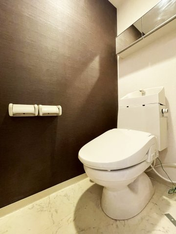 徳島市北佐古一番町の賃貸マンションのトイレ