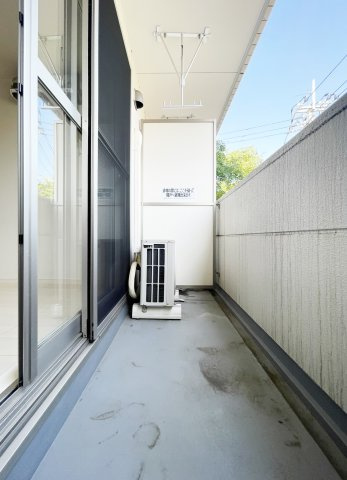 徳島市北佐古一番町の賃貸マンションのバルコニー