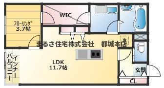 Spumoniの間取り