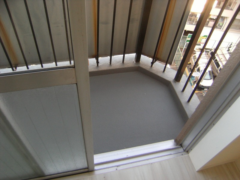 ワコー第2マンションのバルコニー