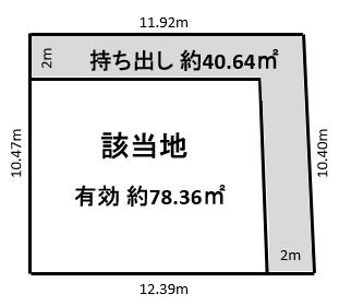 【土地図】 | 神戸市西区神出町古神　売り土地