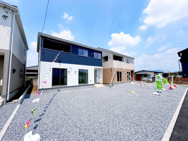 Cradle Gardenみどり市笠懸町阿左美第6　新築住宅 2号棟の外観
