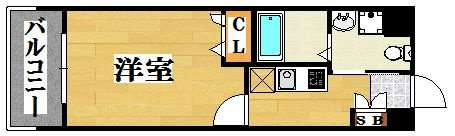 【間取り】 | アクアシティ大博通 | 現況優先。