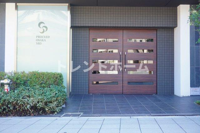 プロシード大阪NB3のエントランス|選べる家電プランあり！！