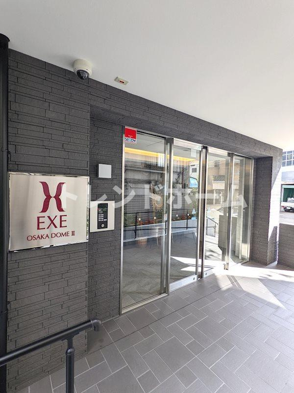 エグゼ大阪ドームⅡのエントランス|選べる家電プランあり！！