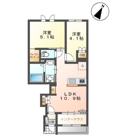 サザンクロスⅢの間取り