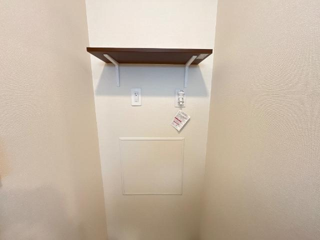 サザンクロスⅢの収納|洗濯機上部棚