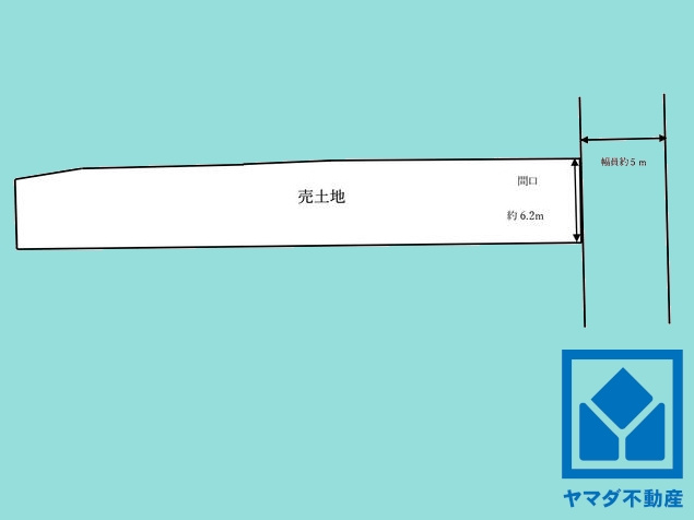 伏見区三栖町３丁目の土地図