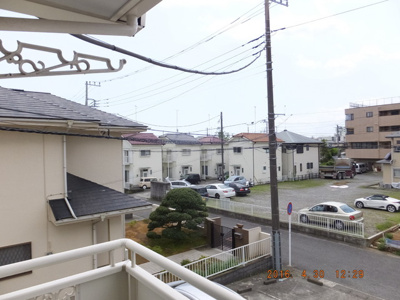 バルコニーからの景色