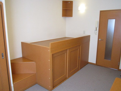 【寝室】 | レオパレスＳＵＮＲＩＳＥ | ベッド