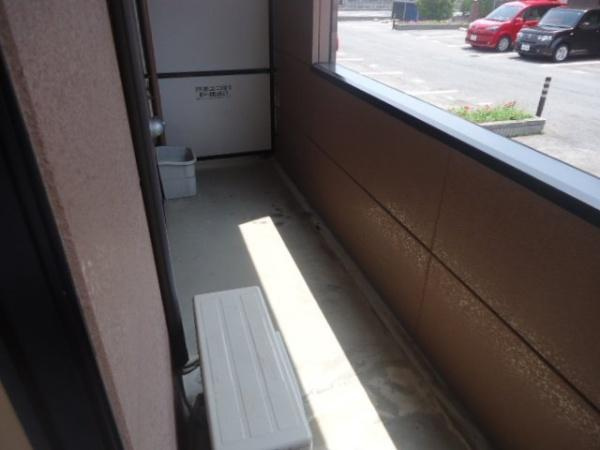 ロマン　A棟のバルコニー