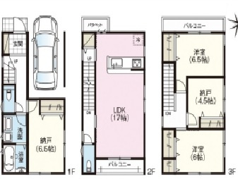 佐伯区藤垂園47-　新築一戸建