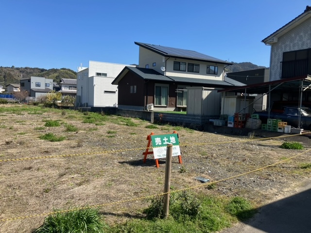 藤枝市仮宿　3区画分譲地の外観