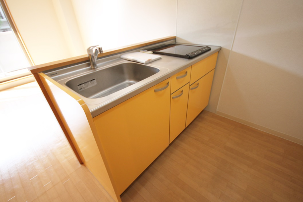 茜苑レジデンスのキッチン|お料理しやすいキッチンです