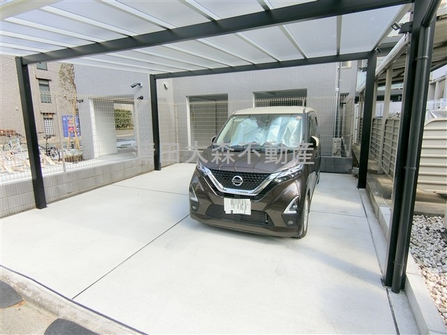 ARCOBALENO UMEYASHIKI アルコバレーノ梅屋敷の駐車場|敷地内平置き駐車場　空き状況等詳細はお問合せください。