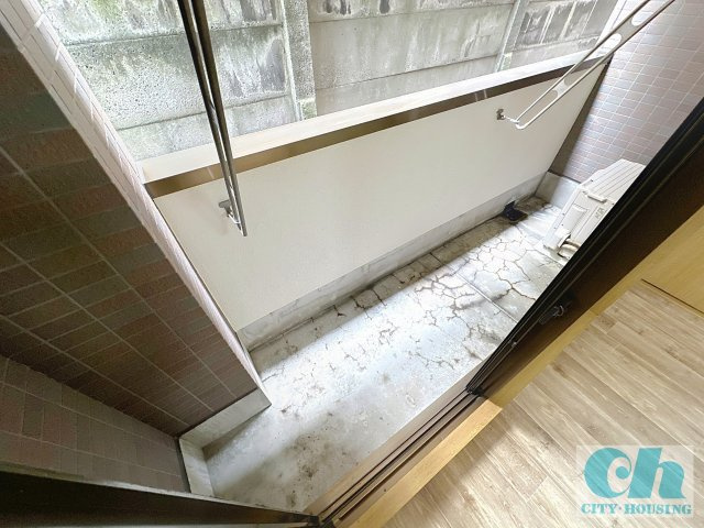 メゾンシャルム 101号室のバルコニー