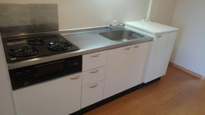 【キッチン】 | レオパレスコヅチⅡ | キッチンです