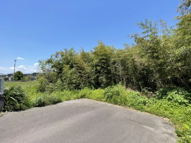 鹿児島市吉野町　土地の前面道路含む現地写真