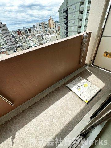 K-クレスト大道のバルコニー|バルコニーがあります