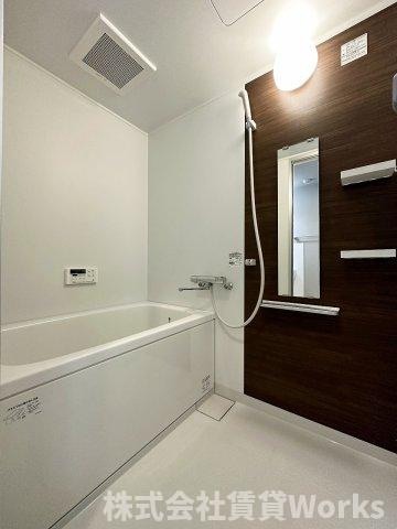 K-クレスト大道の浴室|お風呂で日々の疲れを落としましょう