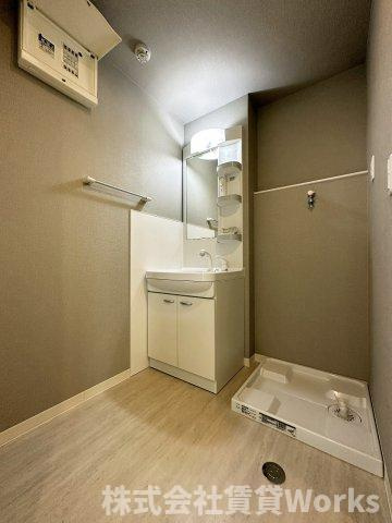 K-クレスト大道の洗面所|コンパクトで使いやすい洗面所