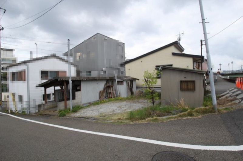 伊勢崎町　建築条件なし　売土地　の土地図