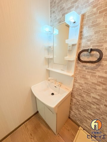 コーポ大川の独立洗面台