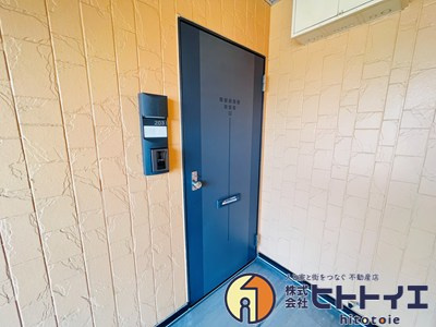 コーポ大川の玄関|シューズボックスです