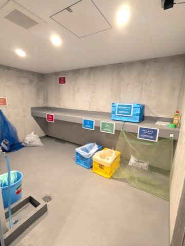 Urbanex日本橋馬喰町Ⅱの設備|24時間利用可能なゴミ置場です