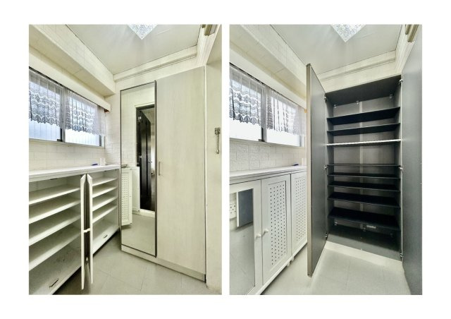 ハイツ西日暮里の玄関|【玄関】玄関には大型のシューズクローゼットを設置しておりますのでいつでもスッキリりとした空間を保てます。玄関周りを清潔に使うのはとても大事なことですよね。