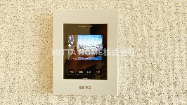 丹波市柏原町南多田のアパートのセキュリティ|ＴＶインターホン付きでセキュリティ面は安心ですね◎