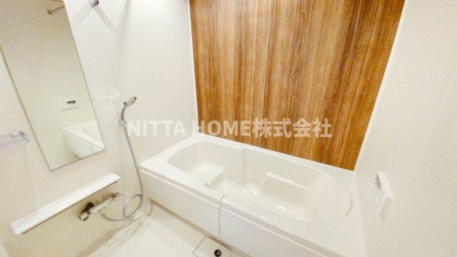 丹波市柏原町南多田のアパートの浴室|追い焚き、浴室乾燥機付き★１坪以上のバスルーム◇