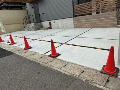 【駐車場】 | 星和台６丁目　新築戸建 | 駐車スペースには５台駐車可能です。