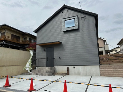 【外観】 | 星和台６丁目　新築戸建 | すっきりおしゃれな外観はハマホーム施工のお家です。