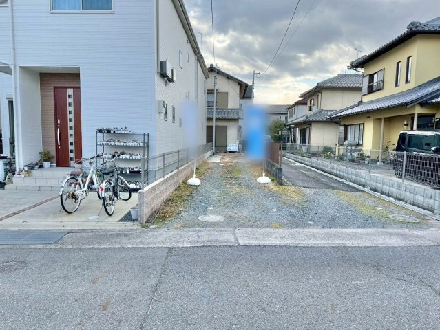 守山市川田町　建築条件無し売土地の外観