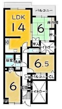 【間取り】 | ホーユウパレス神戸塩屋　収益