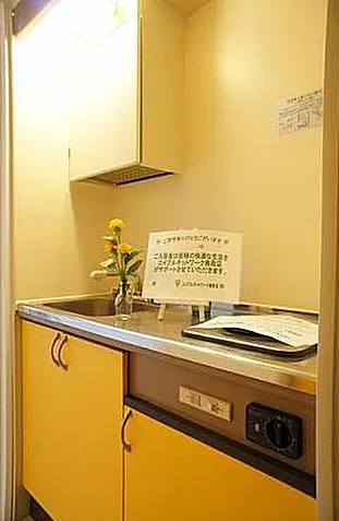 鳥取県鳥取市　一棟アパートのキッチン