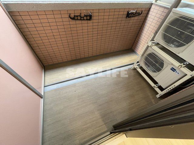 プレジオ長田のバルコニー