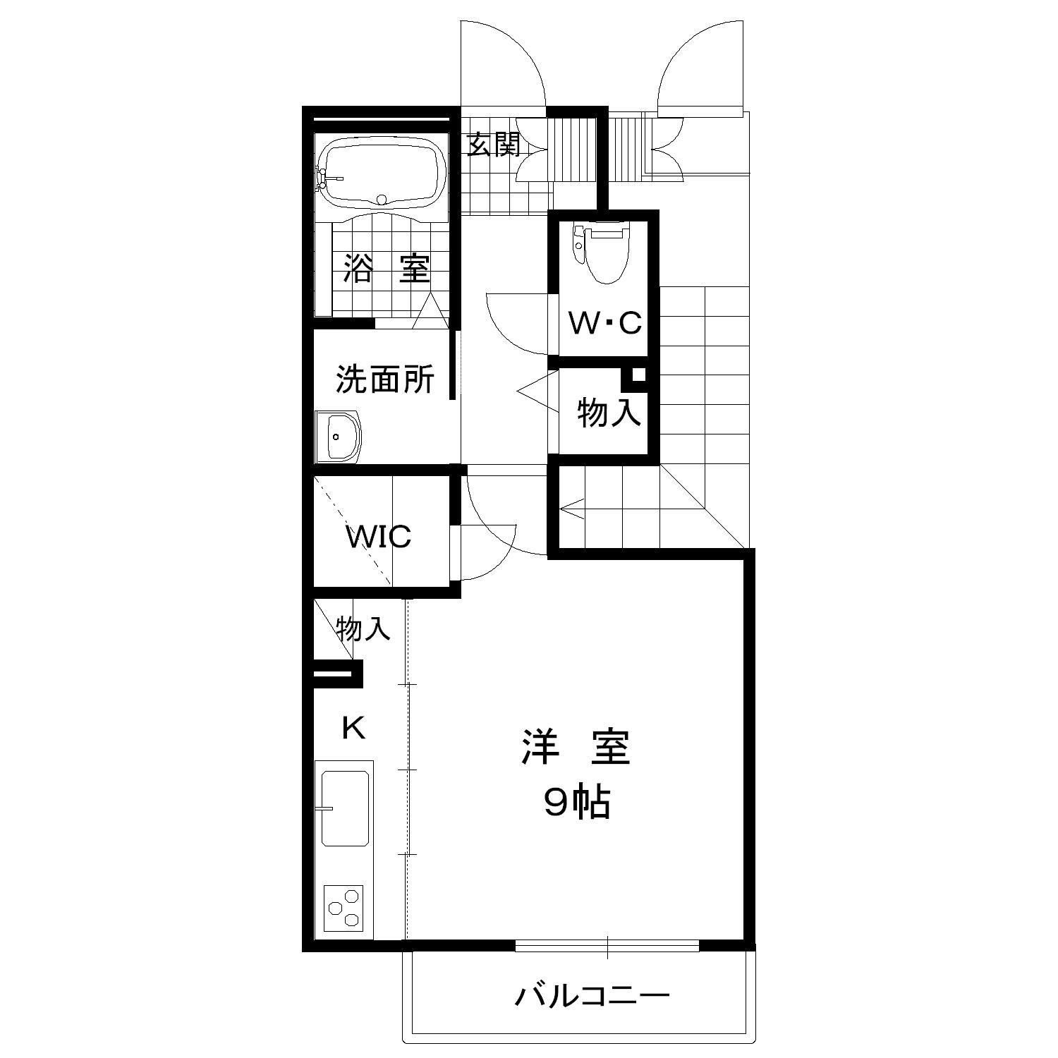 アーリオの間取り