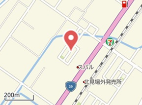 北見市小泉４２４番３０　売地の地図