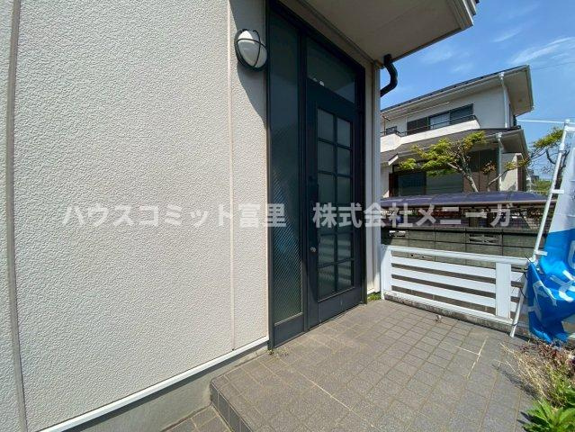 中古戸建の玄関