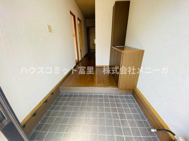 中古戸建の玄関