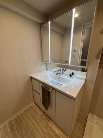 イトーピア向日マンションC棟の独立洗面台