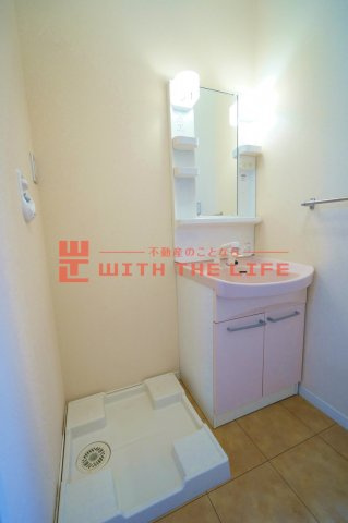 サンビスタ21【キャッシュバック対象物件】の洗面所|使いやすい洗面所です