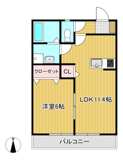 【間取り】 | ファーデンベルク大木町