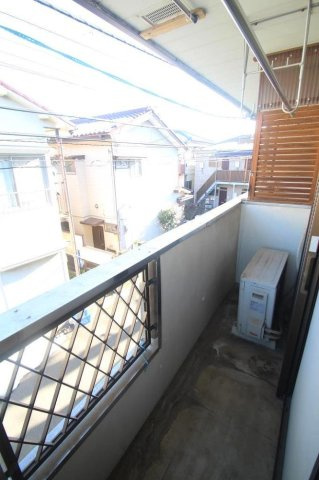 ハイム橋爪のバルコニー